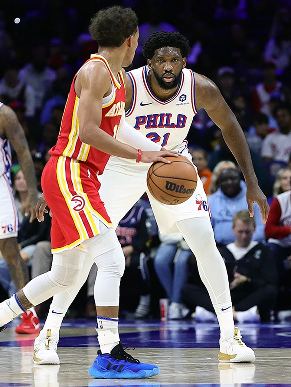 包含76人力擒篮网，恩比德一掷半打的词条